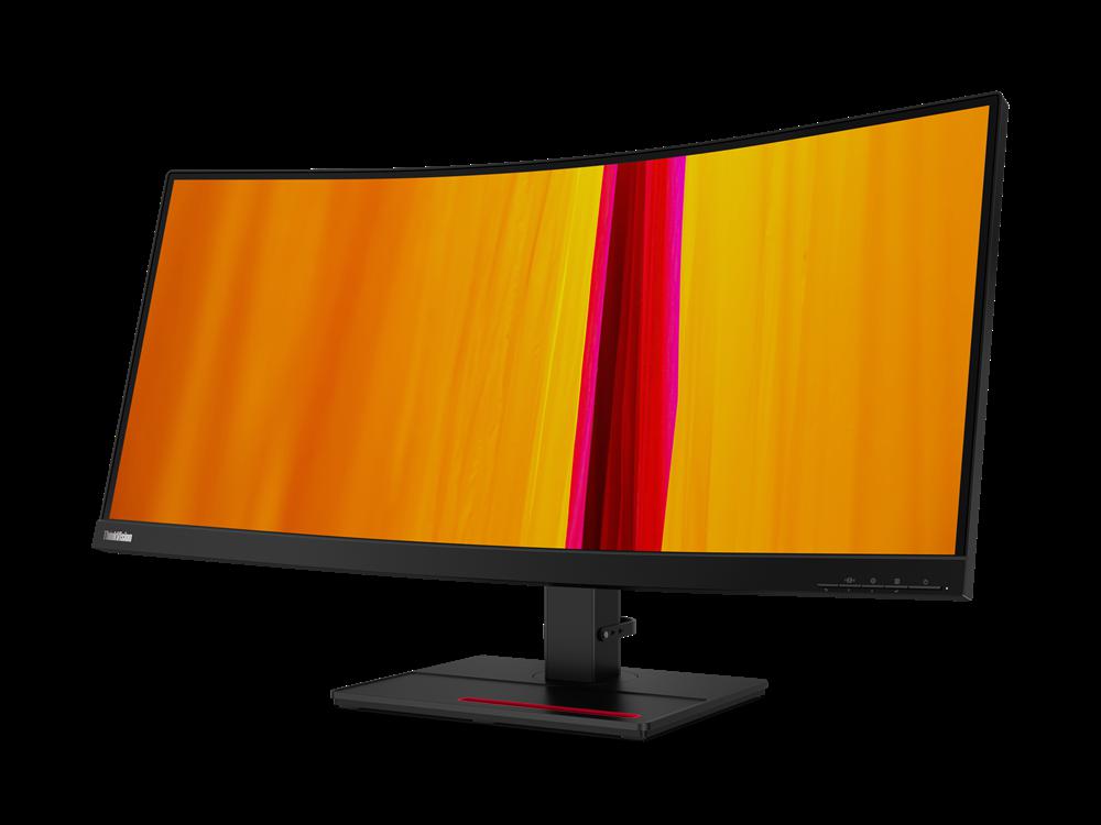 Monitor LED Lenovo ThinkVision T34w-20, 34inch, IPS UWQHD, 4ms, 60Hz, - imagine 4