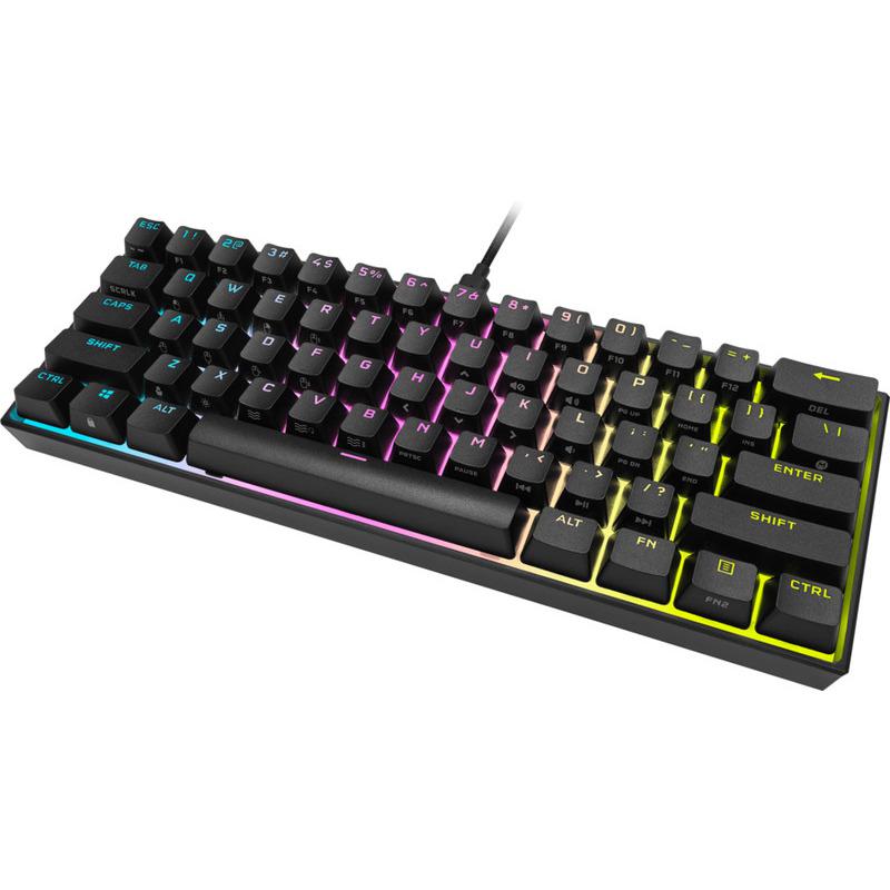 Tastatura Gaming Mecanica Corsair K65 Mini 60%, Iluminare RGB iCUE, - imagine 6