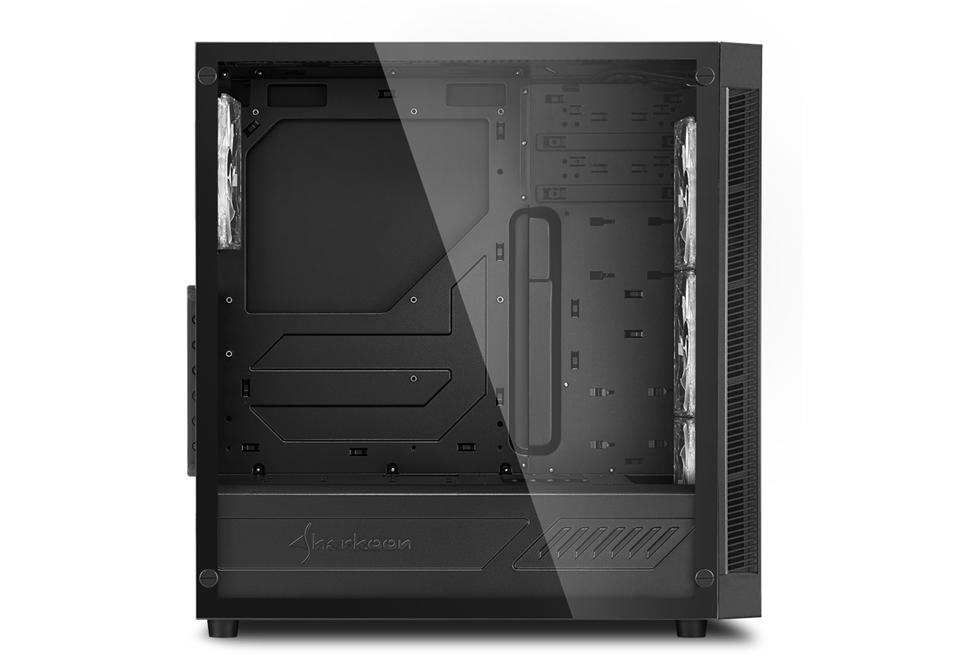 Carcasa Sharkoon TG5 ATX, fara sursa, red - imagine 5