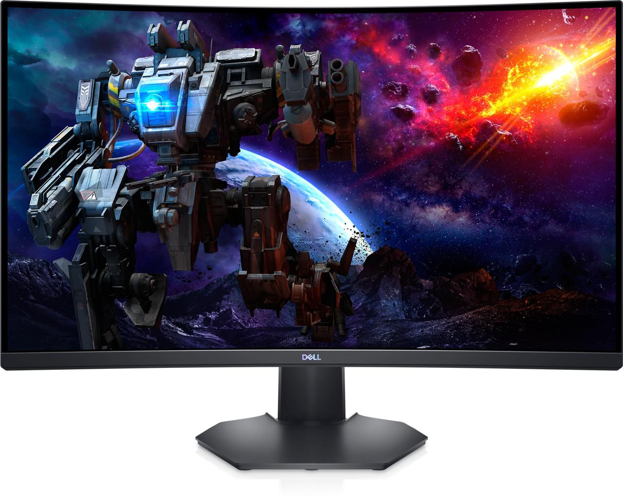 Monitor LED Dell Curved S3222DGM, 31.5inch, VA QHD, 1ms, 165Hz, - imagine 3