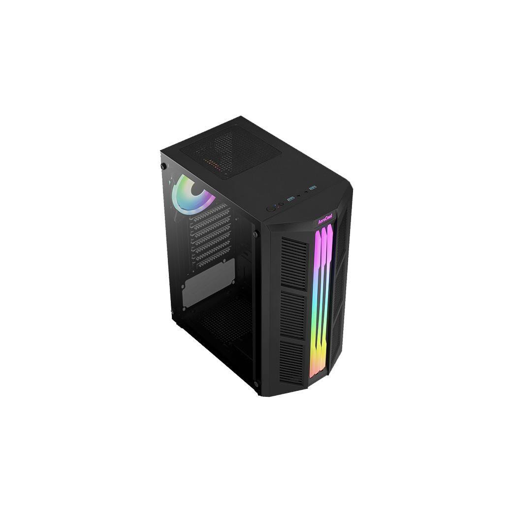 Carcasa Aerocool Prime ARGB, Mid-Tower, fara sursa, ATX, Black - imagine 7