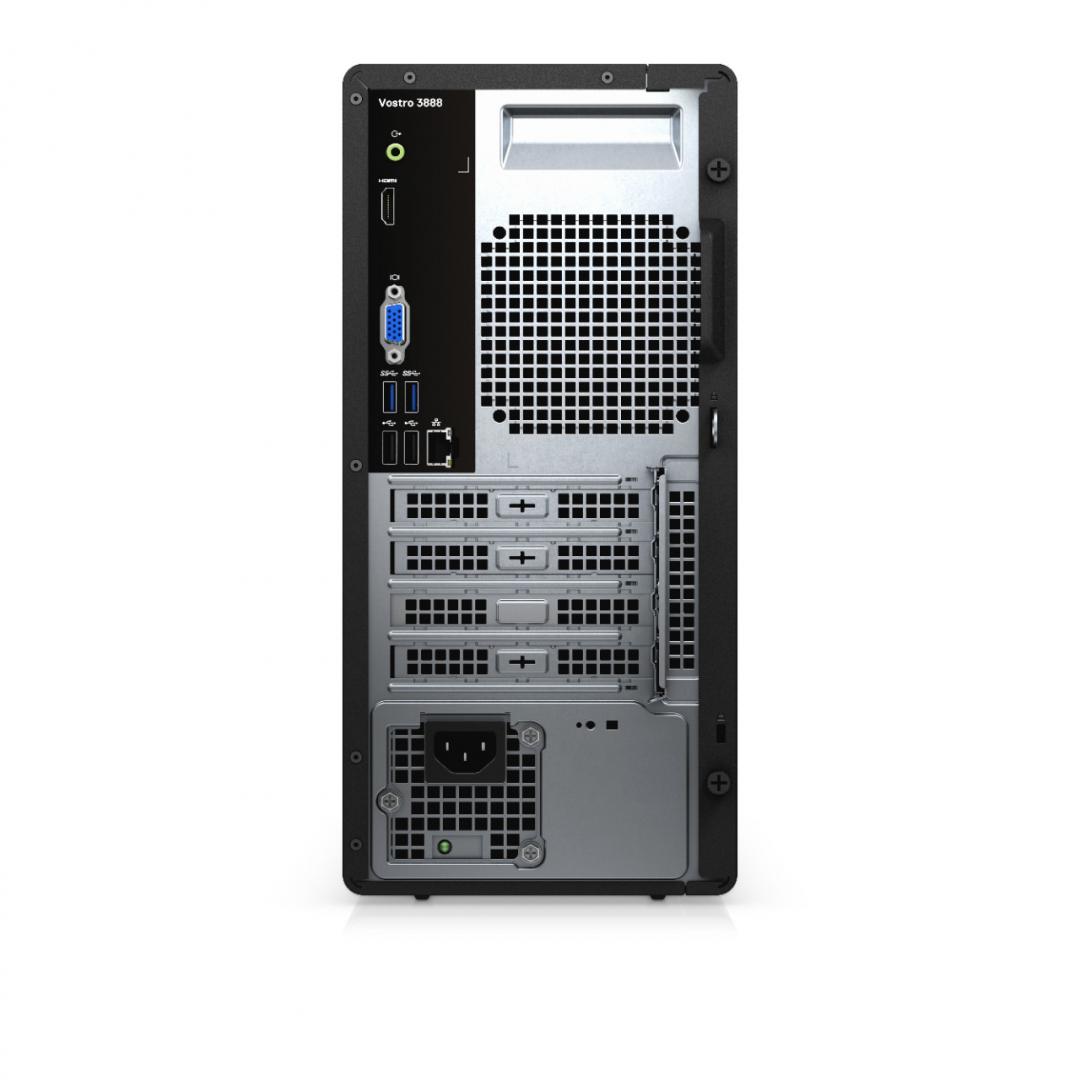 Desktop Dell Vostro 3888 MT, i3-10100, 8GB, 1TB HDD, W11 - imagine 4