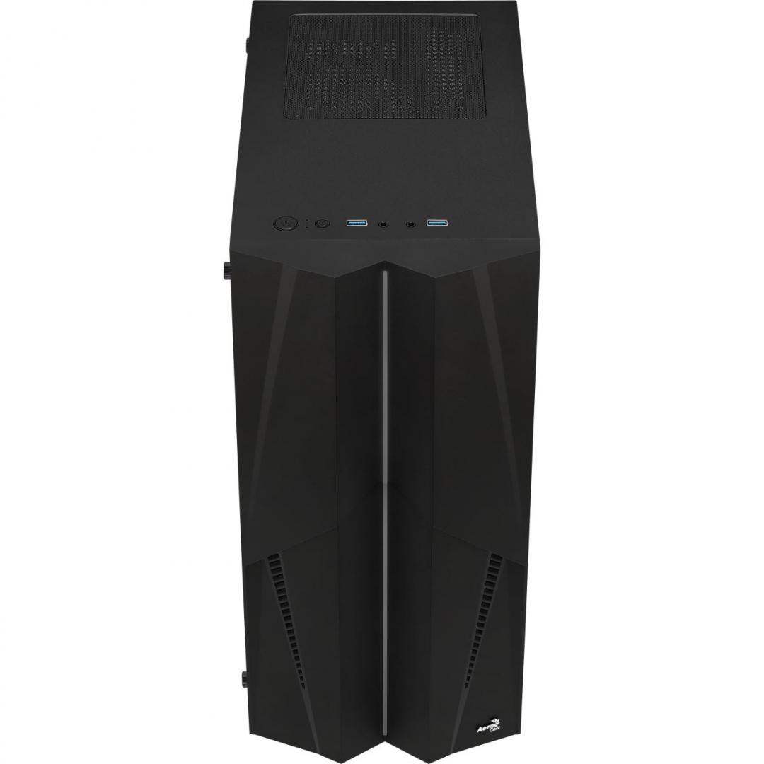Carcasa Aerocool Mecha, Mid-Tower, fara sursa, ATX, Black - imagine 6