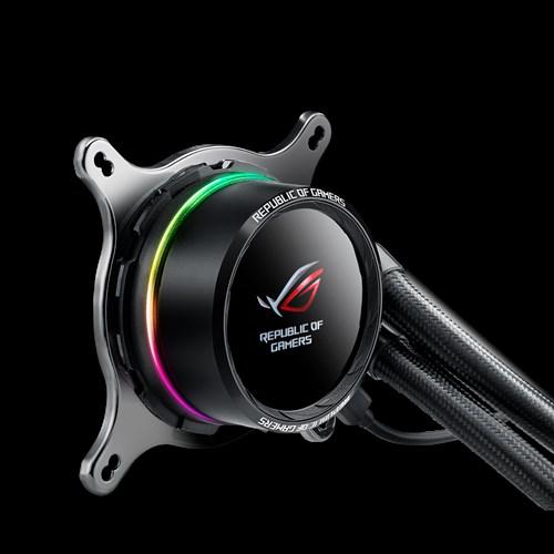 Cooler procesor ASUS ROG RYUO 240, racire cu lichid, Aura - imagine 5