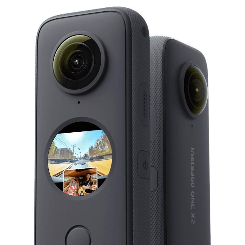 Camera video sport Insta360 ONE X2, 5.7K, 360°, Waterproof(pana la - imagine 5