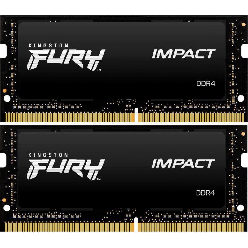 Memorie RAM notebook Kingston, SODIMM, DDR4, 32GB, 3200MHz, CL20, 1.2V, - imagine 2