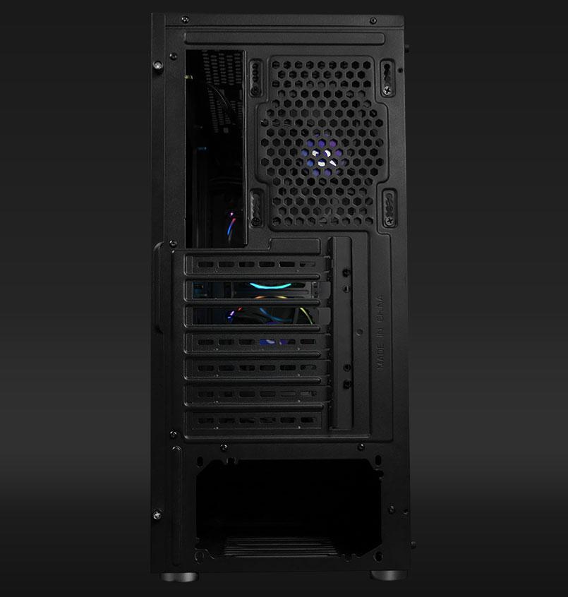 Carcasa Aqirys Antares Midi Tower Black RGB - imagine 12