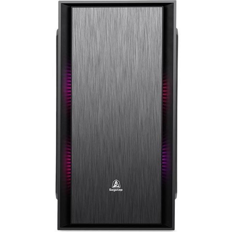 Carcasa Segotep Knight W1 neagra cu sursa 500W, SECC Steel - imagine 4
