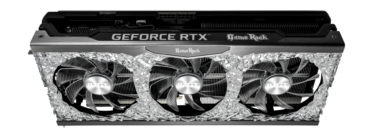 Placa video Palit GeForce RTX 3070 Ti GameRock LHR 8GB - imagine 4