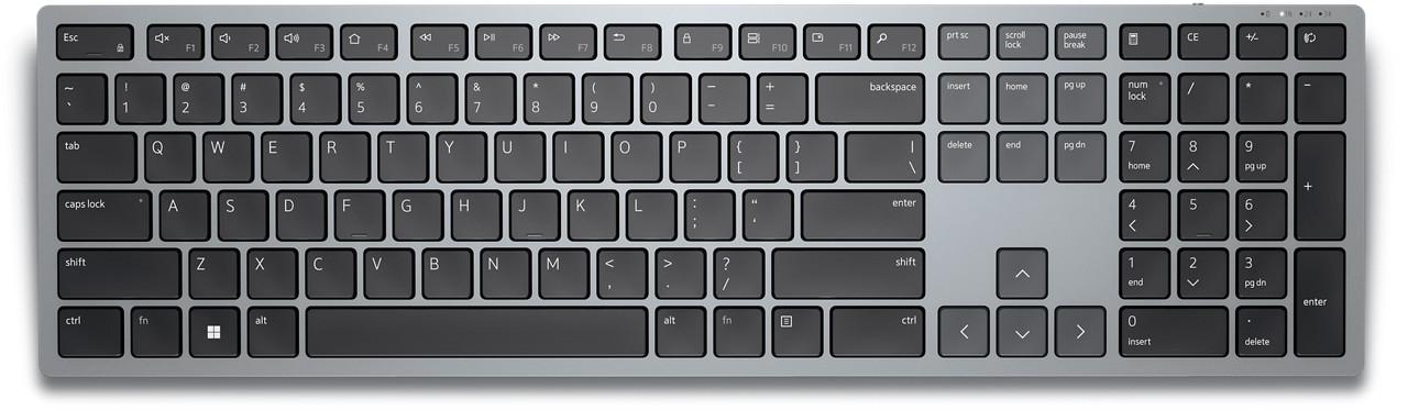 Dell Multi-Device Wireless Keyboard – KB700, COLOR: Titan Gray, CONNECTIVITY: - imagine 8