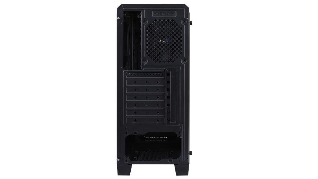Carcasa Aerocool Cylon Tempered Glass neagra, SPCC Steel ATX Mid - imagine 6