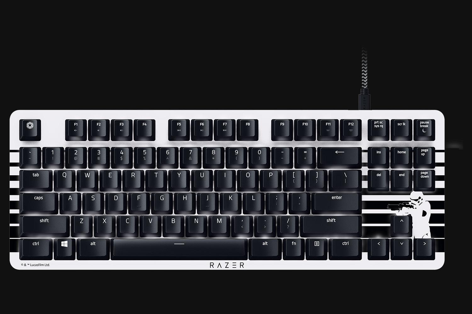 Tastatura Razer BLACKWIDOW LITE, STORMTROOPER ED, neagra - imagine 3