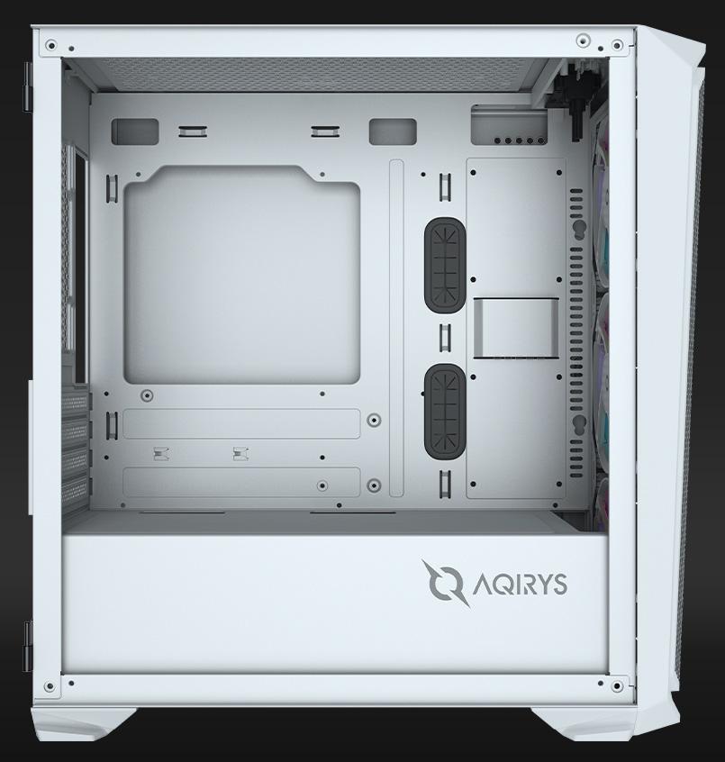 Carcasa Aqirys Wezen Midi Tower White RGB - imagine 5