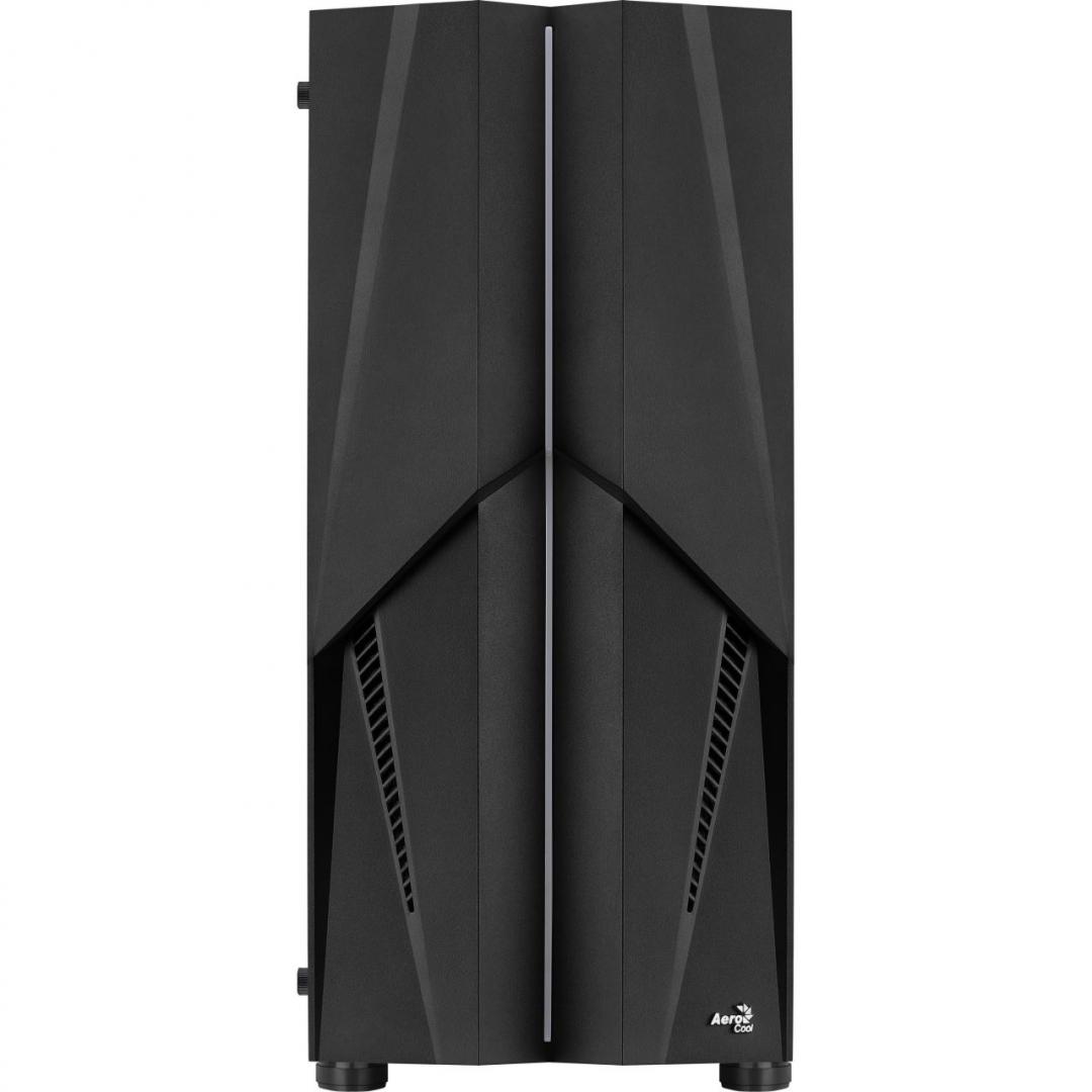 Carcasa Aerocool Mecha, Mid-Tower, fara sursa, ATX, Black - imagine 3