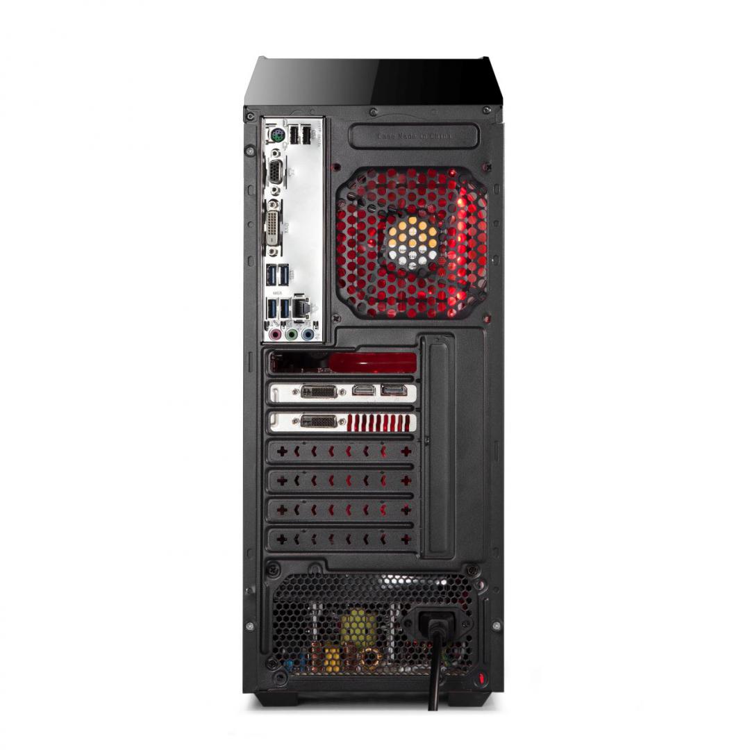 Carcasa Inaza X-Blade neagra, SPCC Steel ATX Mid Tower, fara - imagine 5