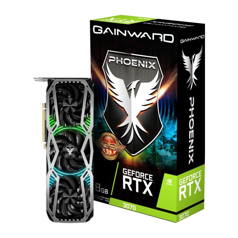 Placa video Gainward GeForce RTX 3070 Phoenix GS LHR, 8GB - imagine 4