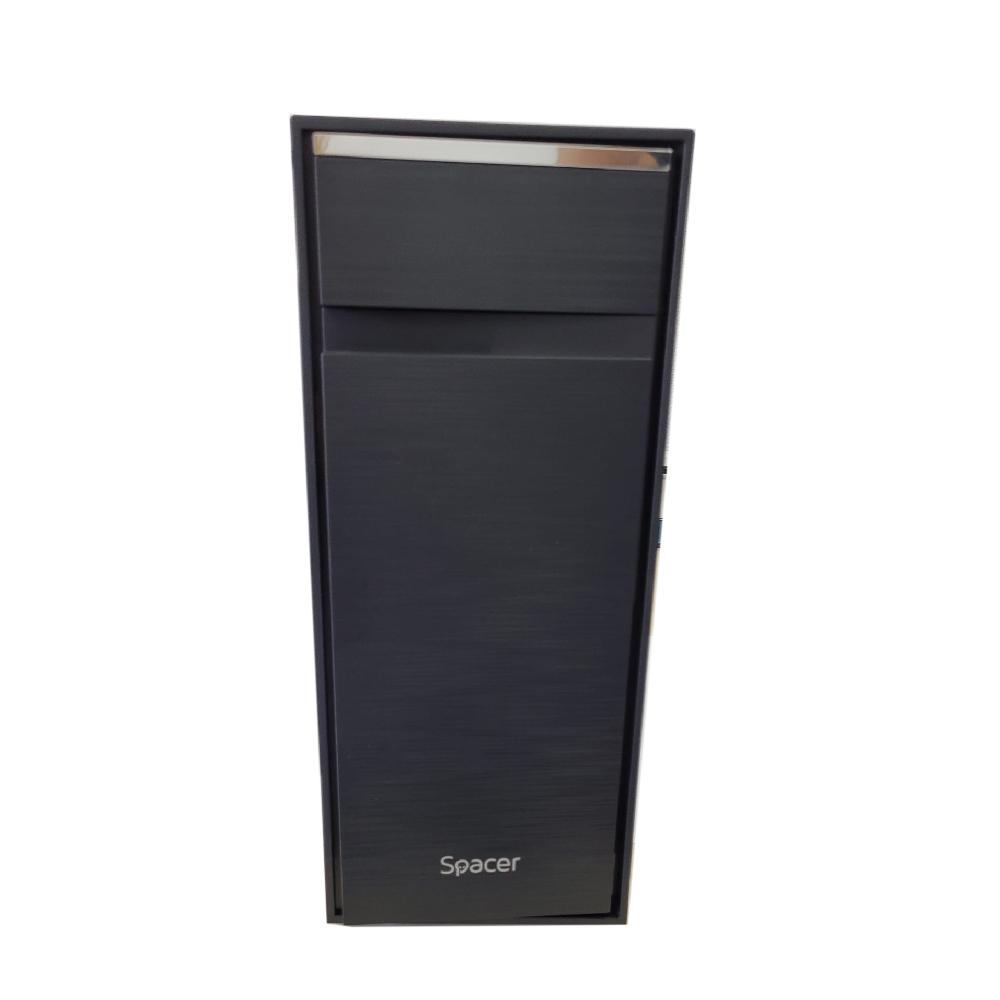 Carcasa Spacer Office, ATX, MidTower, fara sursa, USB 2.0 x - imagine 4